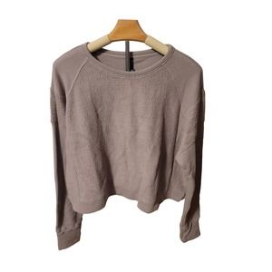 New Bobi Cropped Sweatshirt Womens M